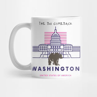 The Majestic Grizzly’s Washington Comeback Mug